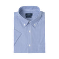 Year In Year Out Wrinkle Free Dress Shirts for Men Regular Fit Short Sleeve Button Down Shirts Business Casual Shirts(YY168M)